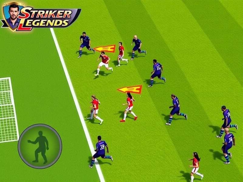 Intense cricket action in Striker Legends Striker Legends Gameplay Screenshot